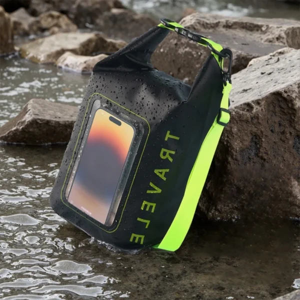 Waterproof PVC Dry Bag 5L 2L Swimming Diving Rafting Floating Shoulder Outdoor Beach Sport Kayaking Travel Crossbody Bag Surfing
