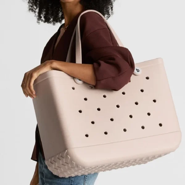 XL Beach Croc Bag EVA Rubber Waterproof Travel Picnic Storage Basket Extra Large Women Shopping Handbag Sac Jelly Beach Tote Bag