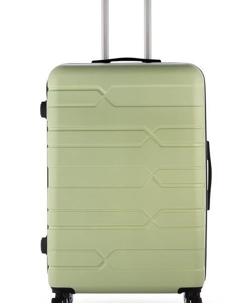 Luggage Suitcase 4 Wheels Trolley Bags for Travel Green 24 inches